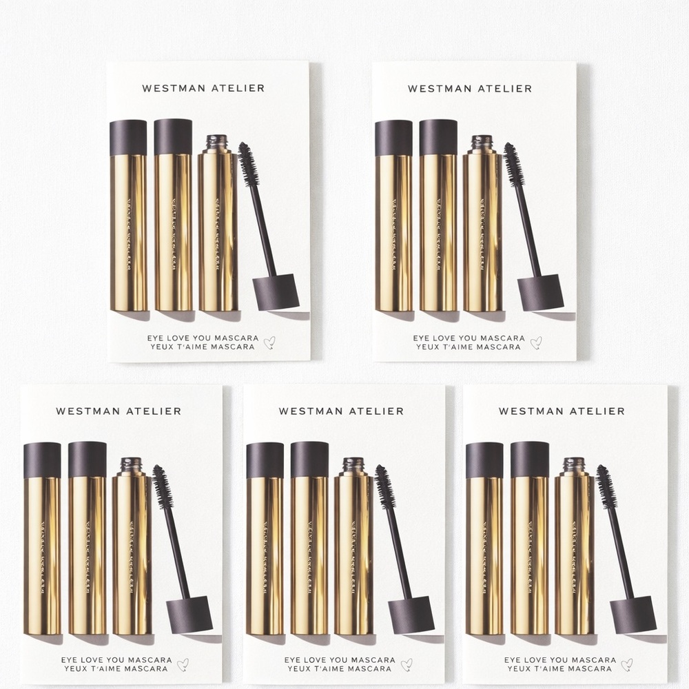Westman Atelier Deluxe Size Eye Love You Mascara Lot of 5 Black Brand New